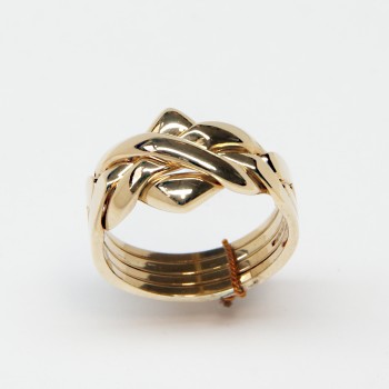 9ct Gold Puzzle Ring